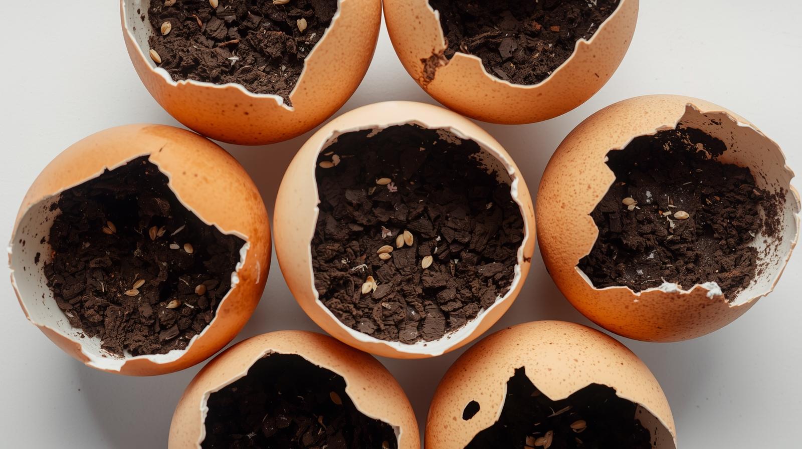 Egg Shell Seed Starters - Easy Easter craft tutorial taking 35 minutes