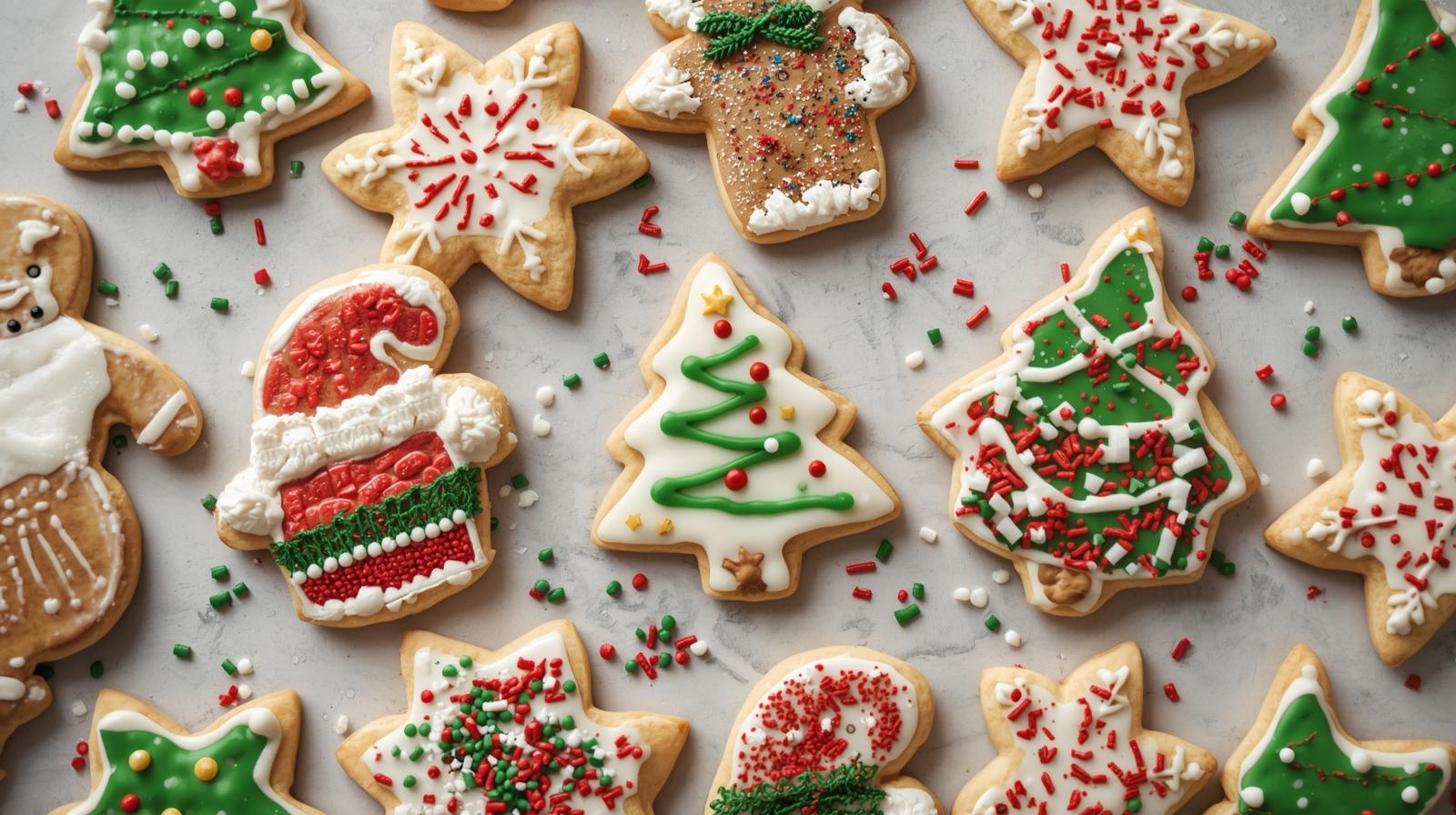 Christmas Cookie Decorating Kit - Easy Christmas craft tutorial taking 60 minutes