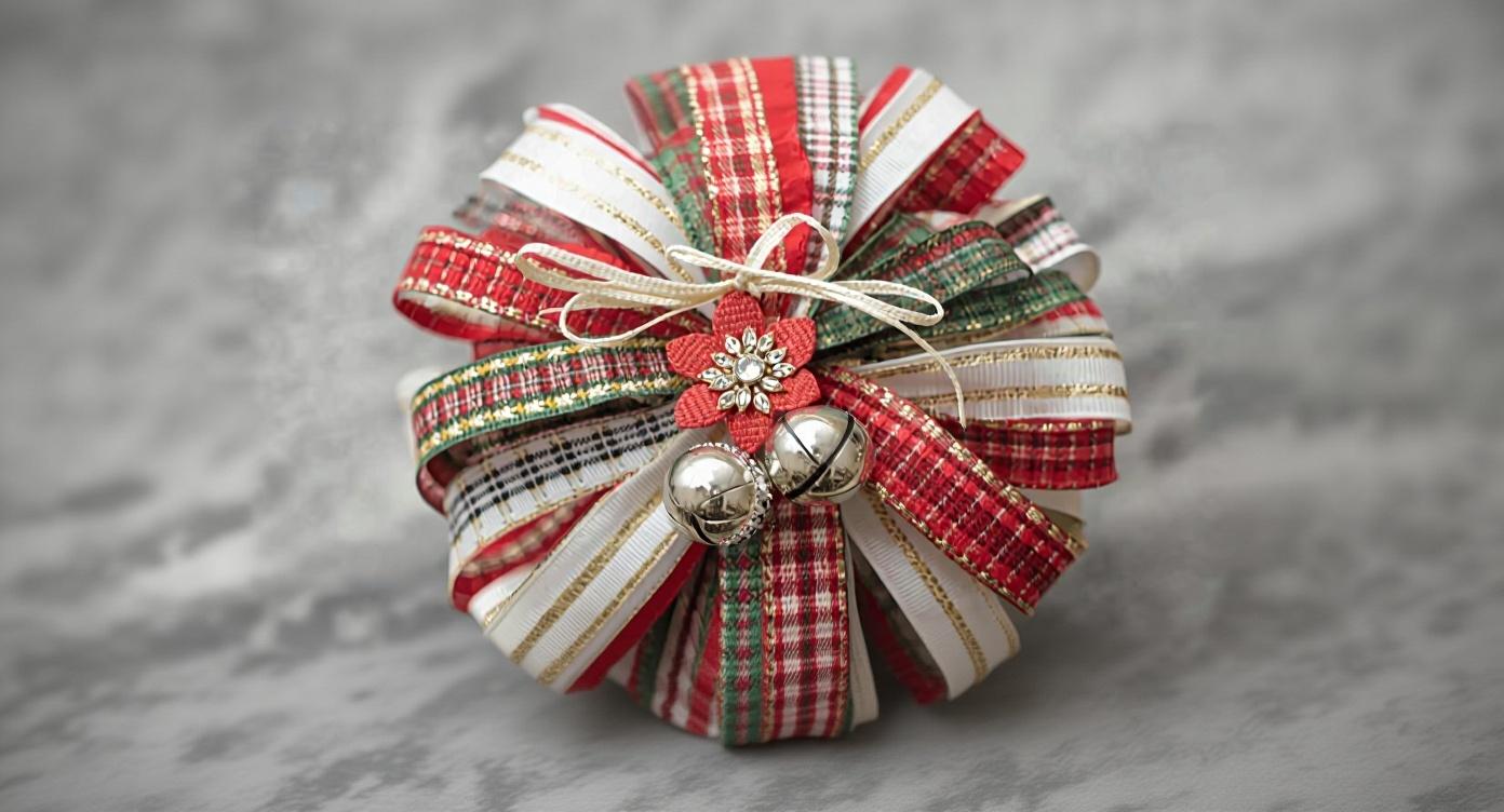 Ribbon Candy Ornaments - Easy Christmas craft tutorial taking 40 minutes